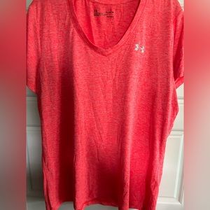 Orange Under Armour Tee